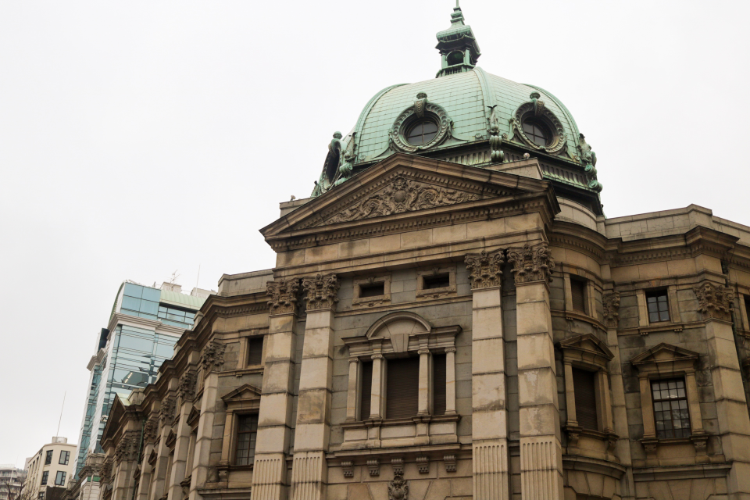 Des bâtiments datant de l’ère Meiji ont été transformés en musées. Penser à l'histoire de Yokohama